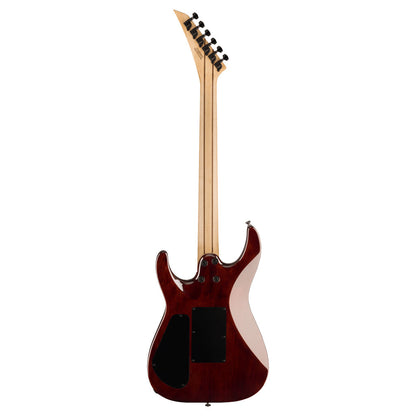 Jackson Pro Plus Series Dinky DKAQ, Ebony Fingerboard in Transparent Purple Burst