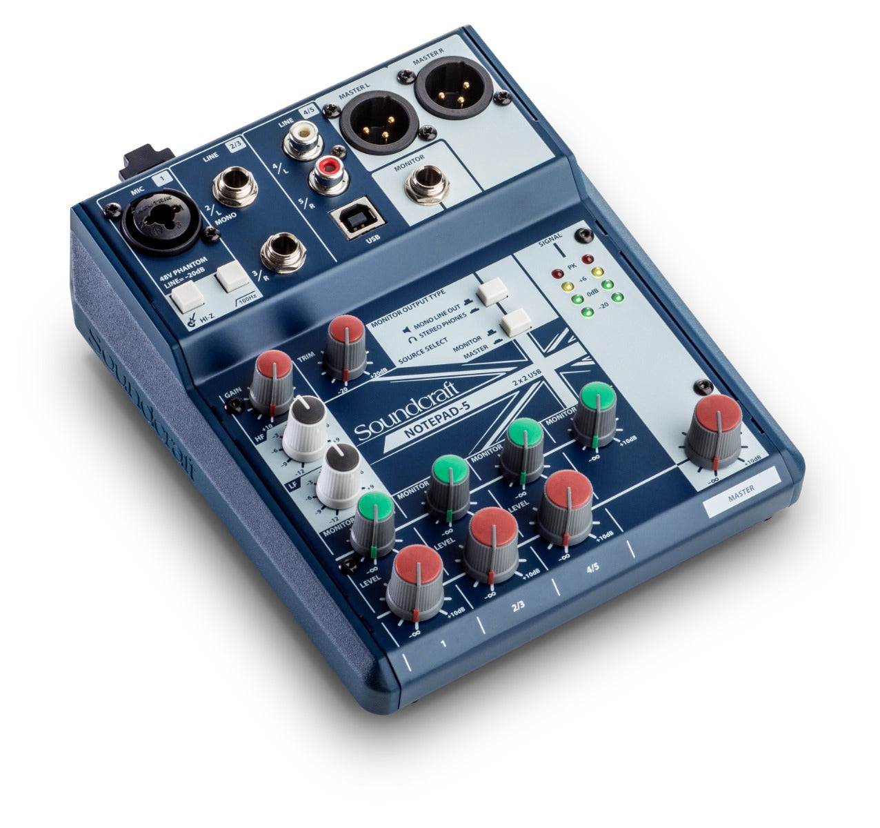 Soundcraft Notepad 5 Small Format Analog Mixing Console