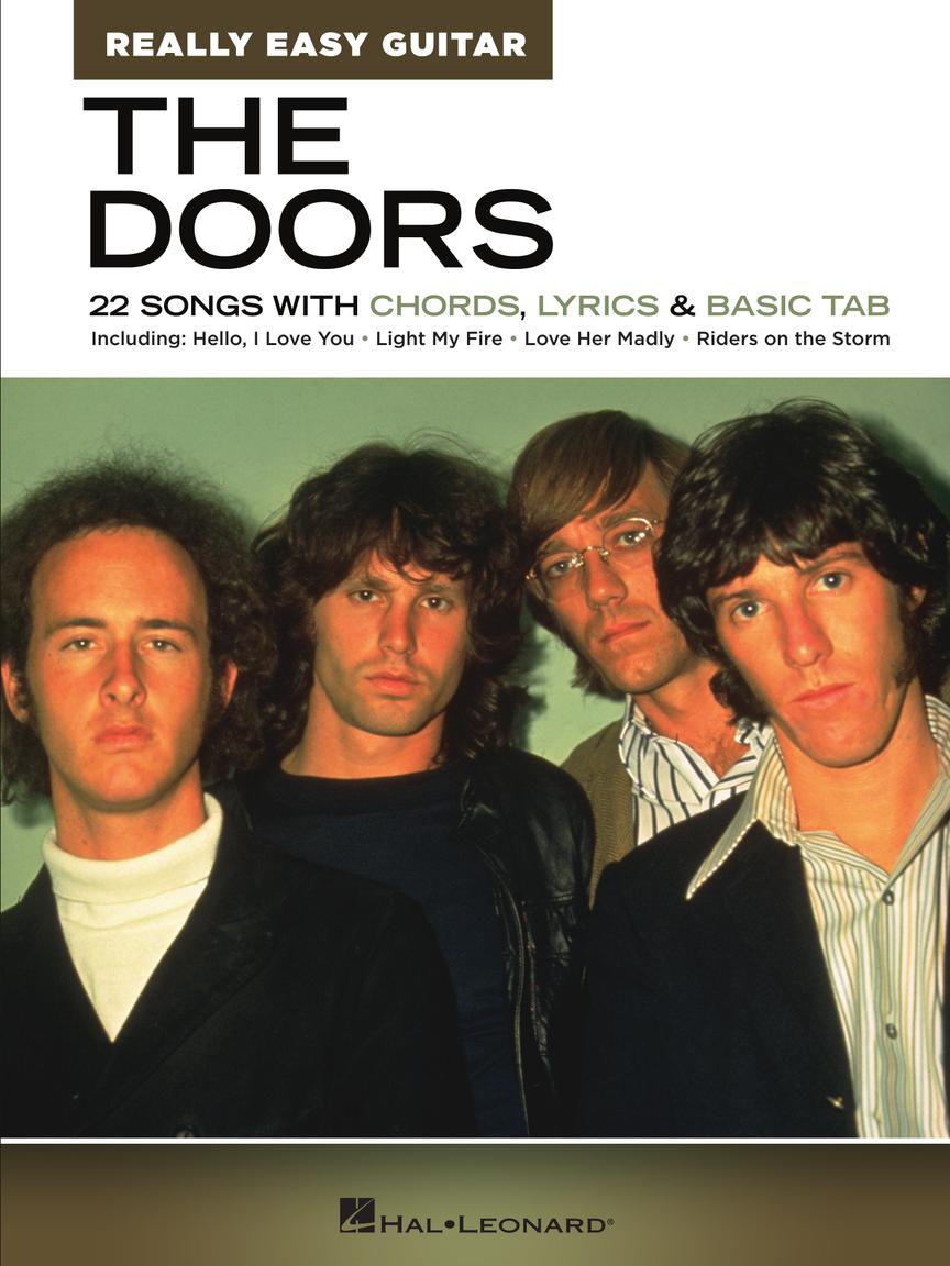 The Doors Really Easy Guitar Series 22 Songs with Chords Lyrics & Basic Tab