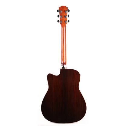Yamaha A1R Dreadnaught Acoustic Electric Guitar in Vintage Natural