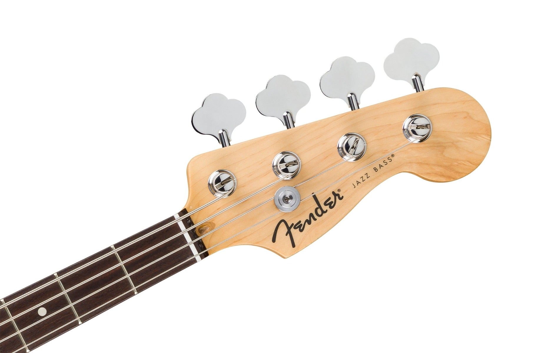 Fender Standard Jazz Bass, Laurel Fingerboard, White Pickguard in 3-Color Sunburst