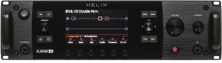 Line 6 Helix Rack Guitar Processor
