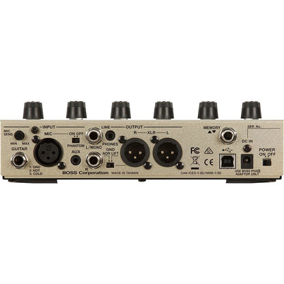 Boss VE8 Acoustic Singer Effects Processor Pedal