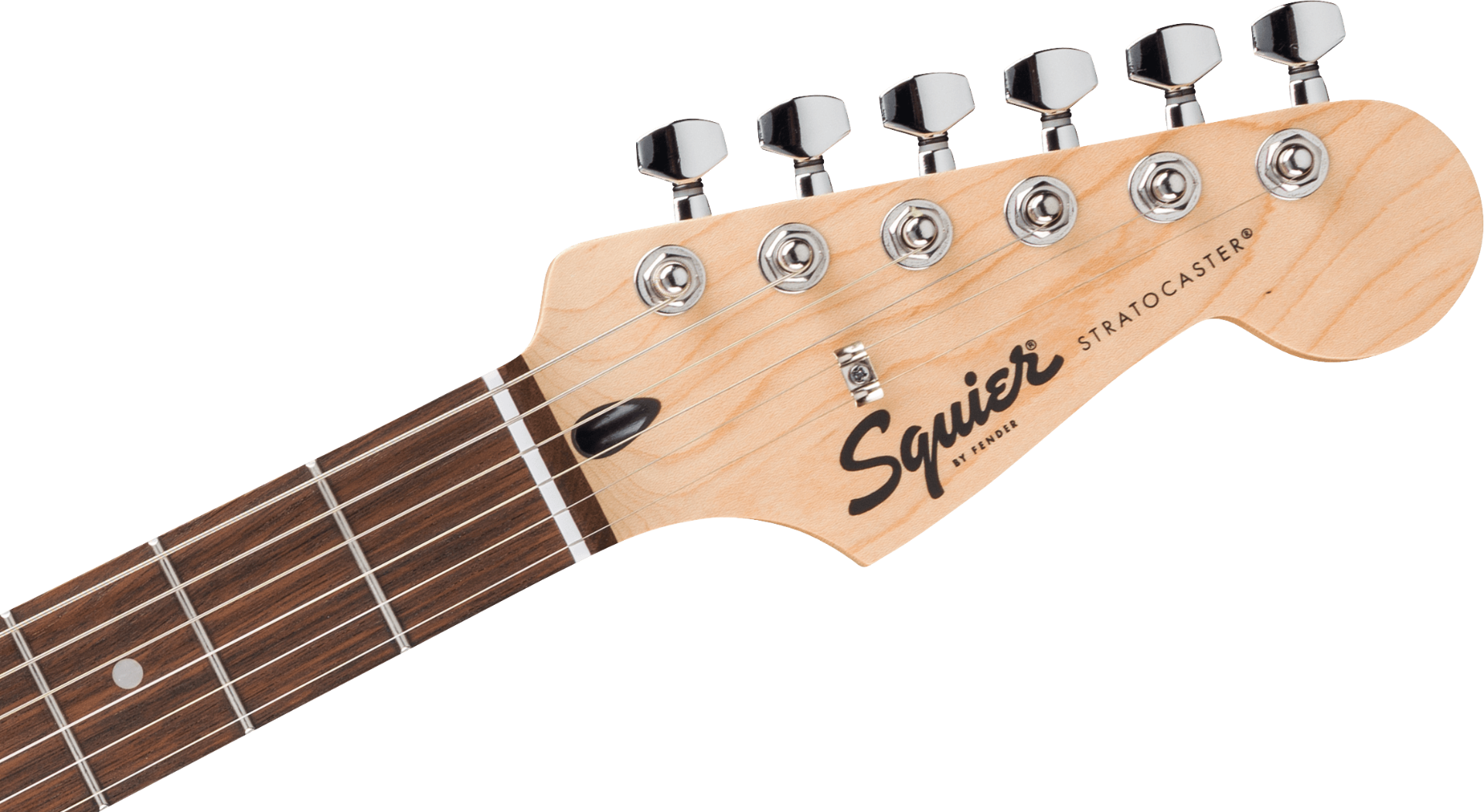 Squier FSR Squier Sonic Stratocaster, Laurel Fingerboard, White Pickguard in Fiesta Red