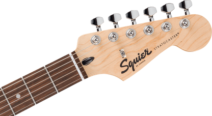 Squier FSR Squier Sonic Stratocaster, Laurel Fingerboard, White Pickguard in Fiesta Red