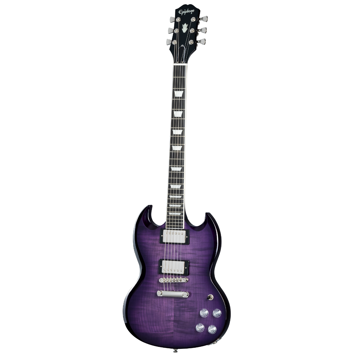 Epiphone SG Modern Figured in Purple Burst