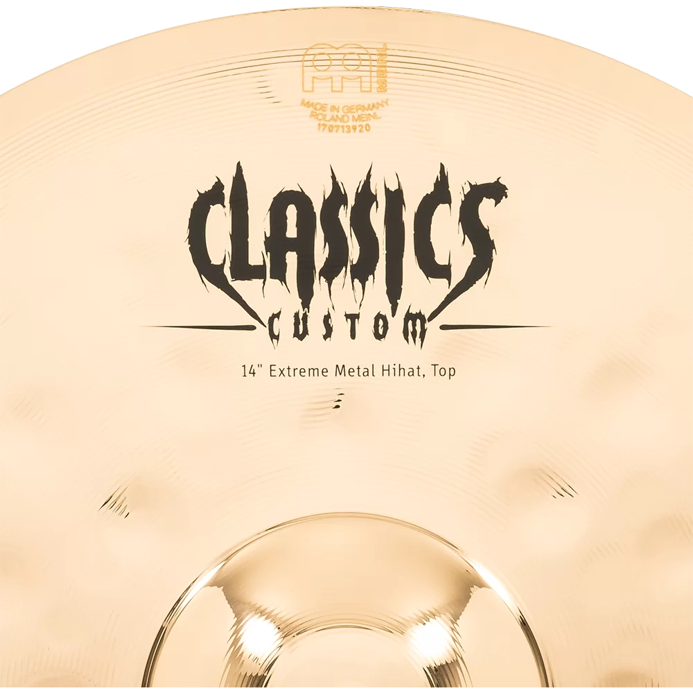 Meinl Cymbals Classics Custom 14" Extreme Metal HiHats