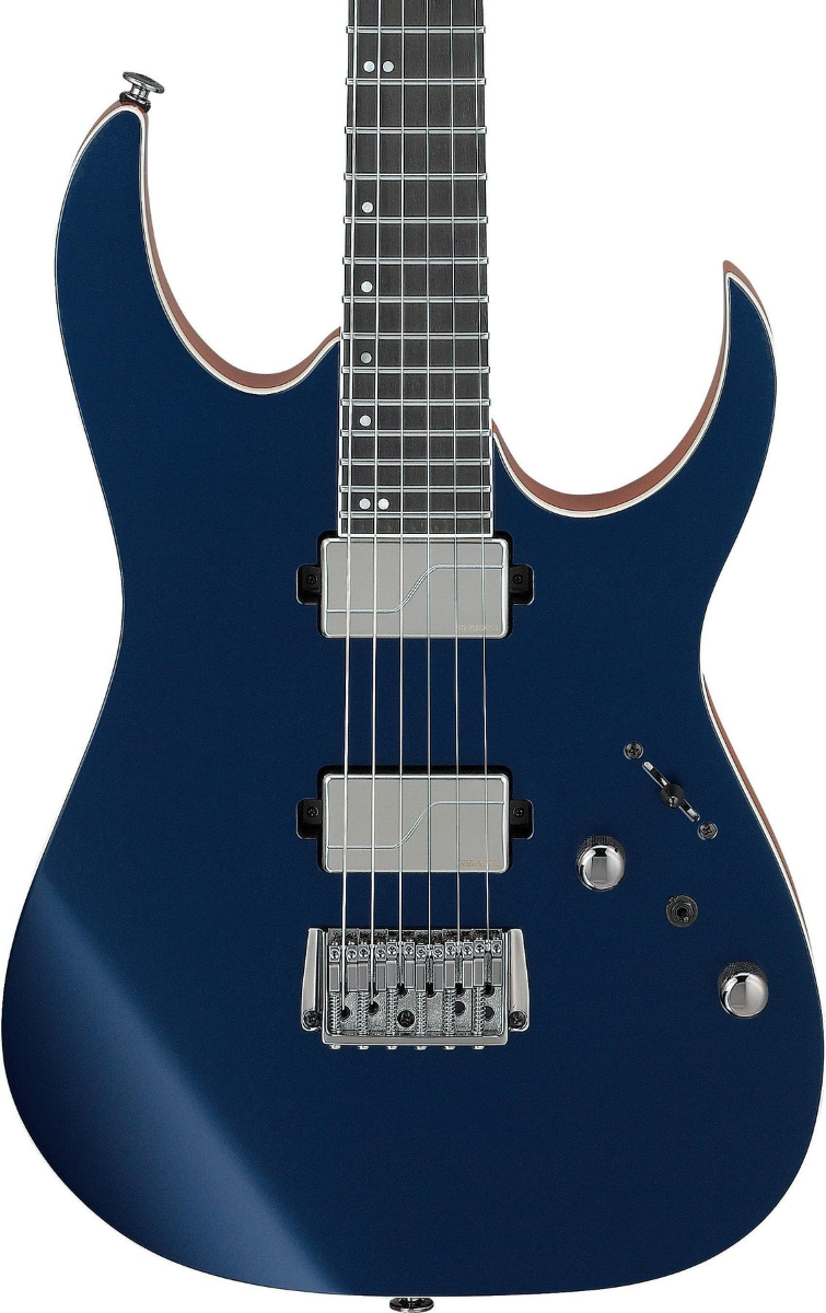 Ibanez Prestige RG5121R Electric Guitar in Dark Tide Blue Flat