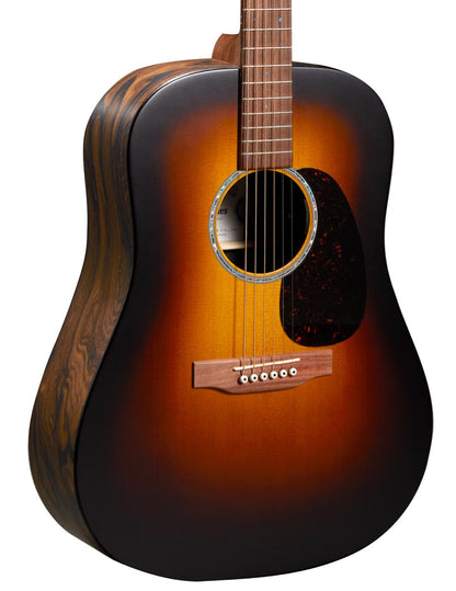 Martin X Series DX2E Acoustic Electric Guitar in Ziricote Burst