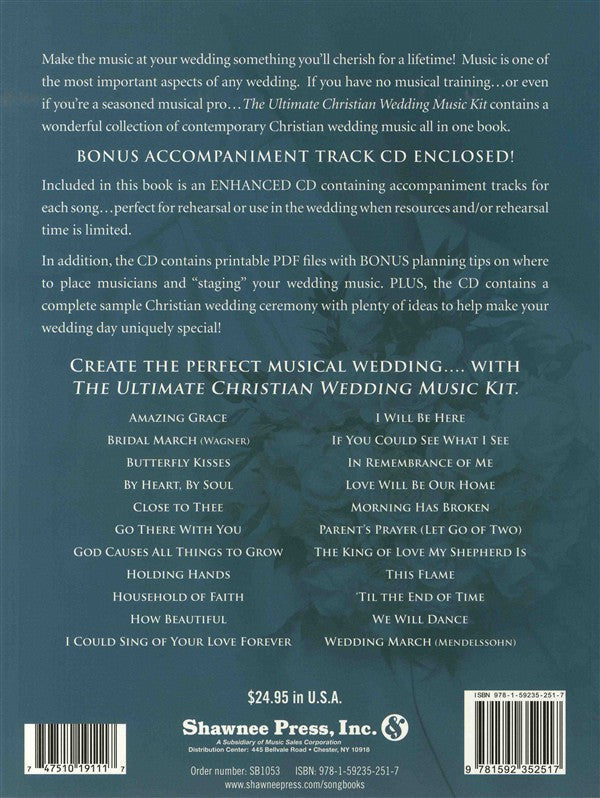 The Ultimate Christian Wedding Music Kit PVG W/CDR