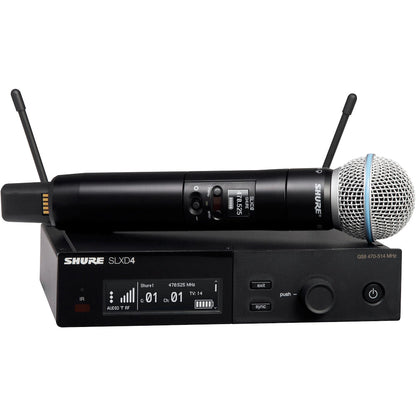 SLXD24 & B58 Wireless Handheld Microphone System