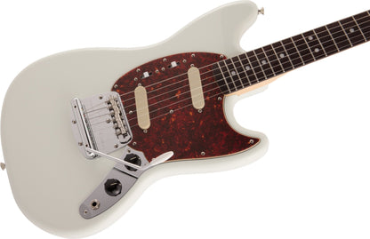 Fender Made in Japan Traditional 60s Mustang, Rosewood Fingerboard in Olympic White