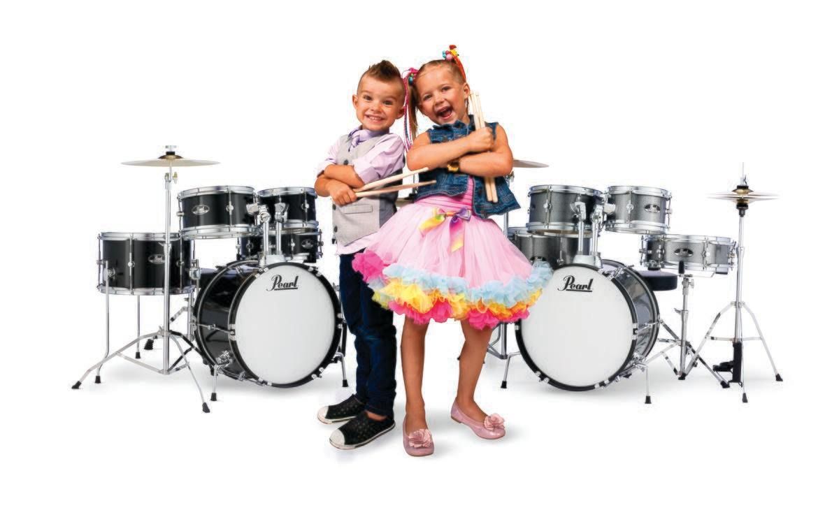 Pearl Roadshow Junior 5 Piece Drum Kit in Royal Blue Metallic
