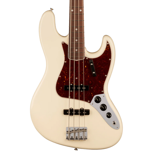 Fender American Vintage II 1966 Jazz Bass, Rosewood Fingerboard in Olympic White