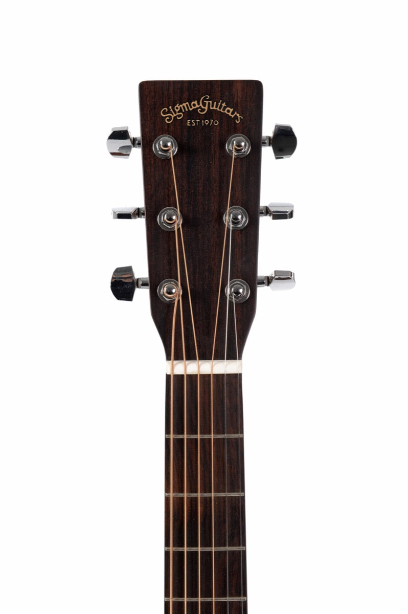Sigma OMTC 1STE SB Acoustic Electric Guitar in Sunburst
