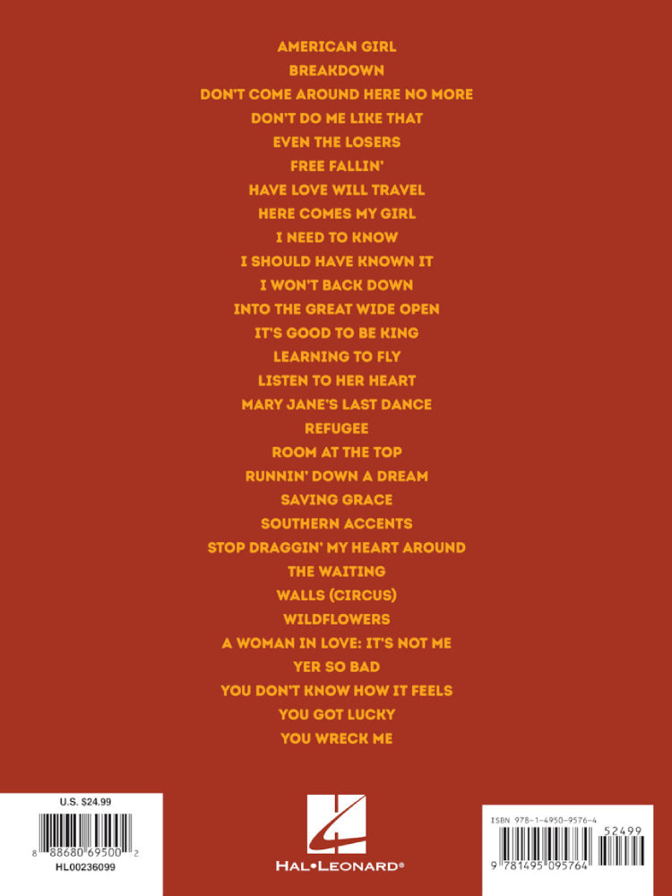 Tom Petty Sheet Music Anthology PVG