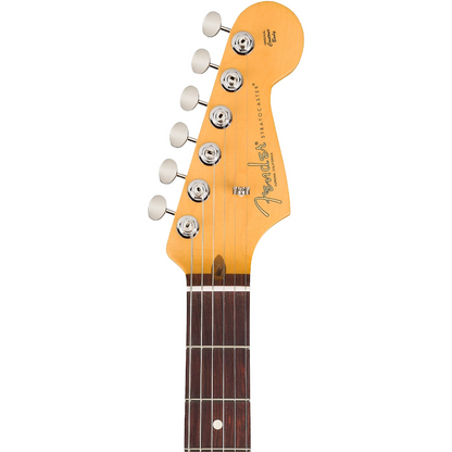 Fender American Professional Classic Stratocaster Electric Guitar, Rosewood Fingerboard in Faded Dakota Red