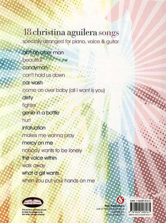 Best of Christina Aguilera PVG