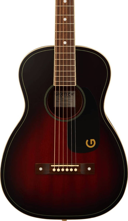 Gretsch Jim Dandy Parlor Acoustic Guitar in Deep Cherry Burst