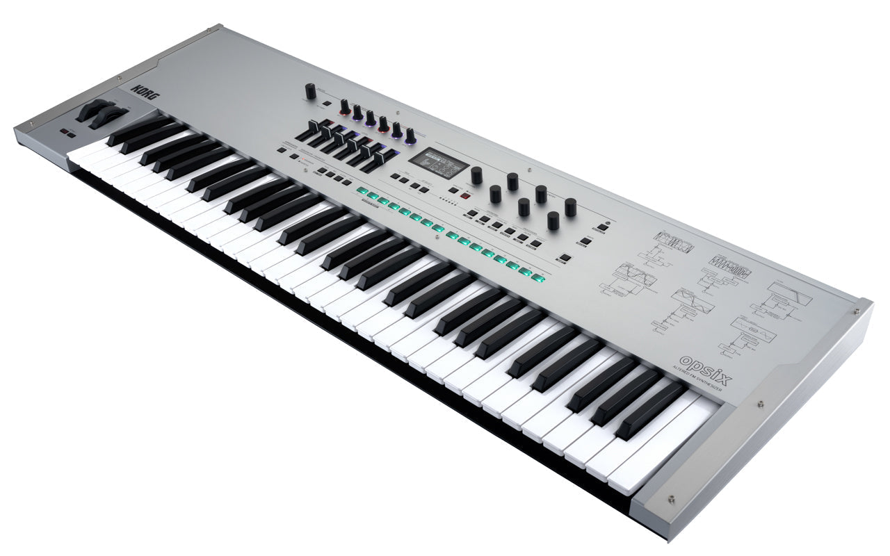 KORG opsix SE 61 Key Altered FM Synthesizer With Case Platinum