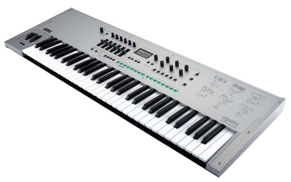 KORG opsix SE 61 Key Altered FM Synthesizer With Case Platinum