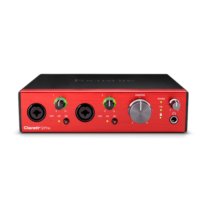 Focusrite Clarett+ 2Pre 10 In & 4 Out Audio Interface