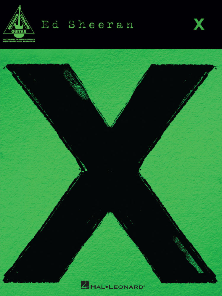 Ed Sheeran X Guitar Tab Recorded Version