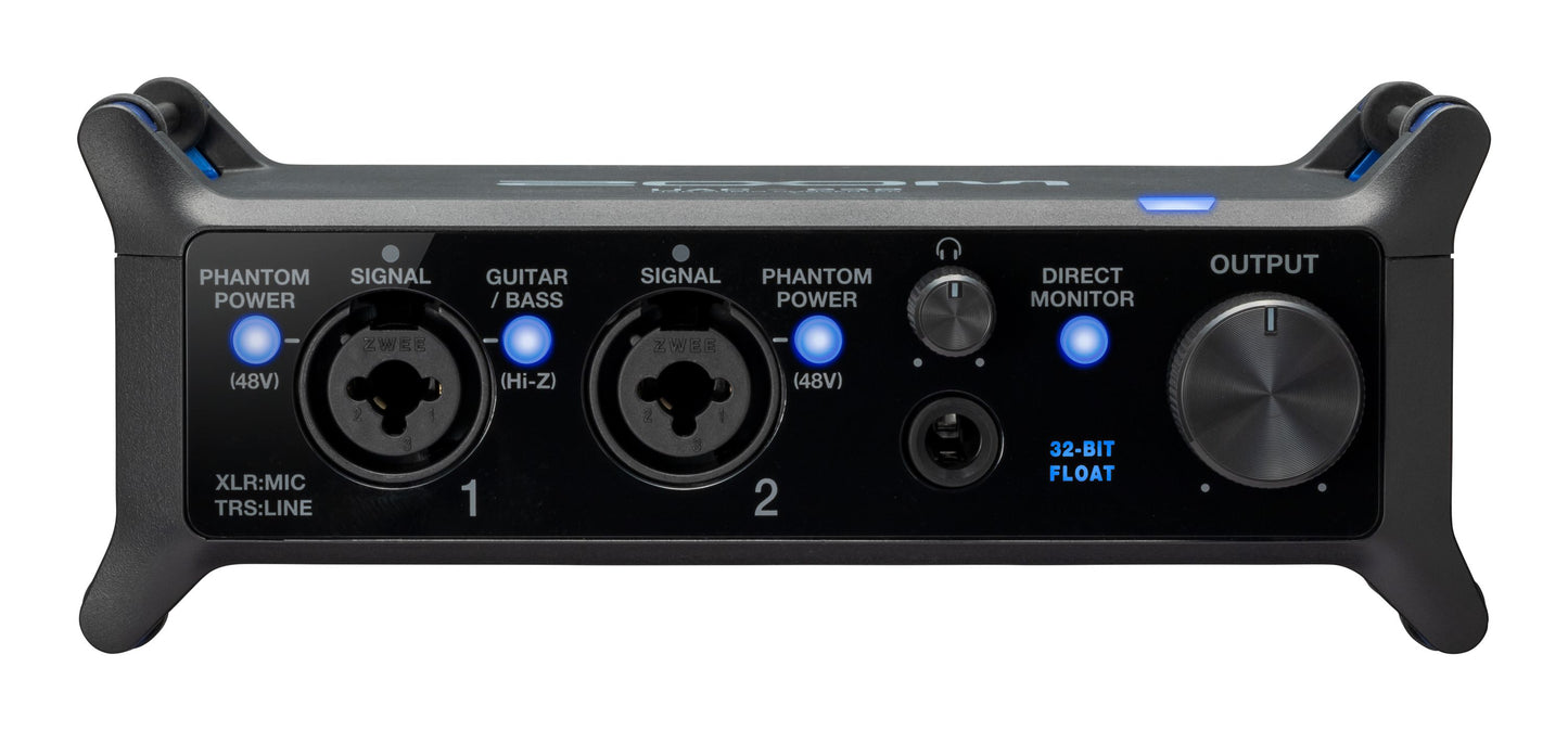 ZOOM UAC232 USB Audio Converter - Dedicated 32-bit Float Audio Interface