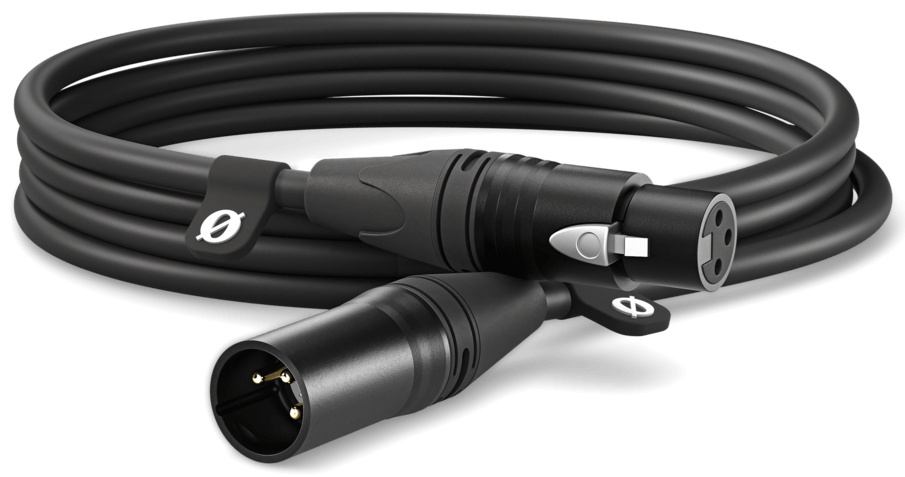 RODE XLR3  3m Premium XLR Cable in Black