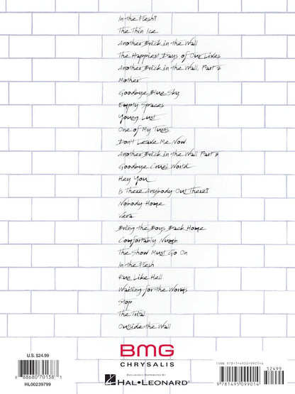 Pink Floyd The Wall Guitar Tab RV