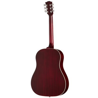 Gibson J-45 Special Acoustic Electric Guitar in Satin Wine Red