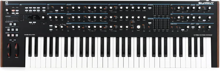 Novation Summit 61 key 16 voice Synthesizer