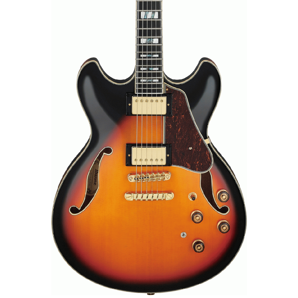 Ibanez AS113 Artstar Electric Guitar in Brown Sunburst