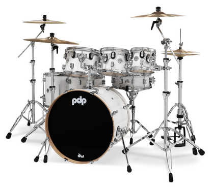 PDP Concept Maple 22 7 Piece Shell Pack in Pearlescent White