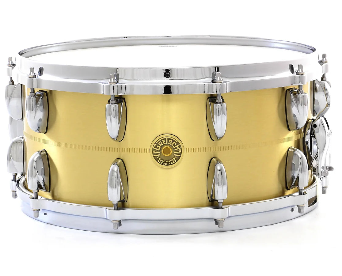 Gretsch USA Custom Series 6.5" x 14" Bell Brass Snare Drum