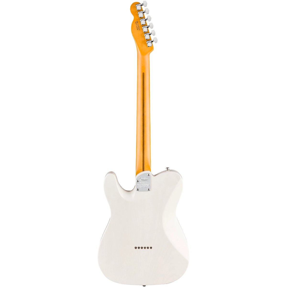 Fender American Ultra Luxe Vintage '50s Telecaster Electric Guitar, Maple Fingerboard in White Blonde