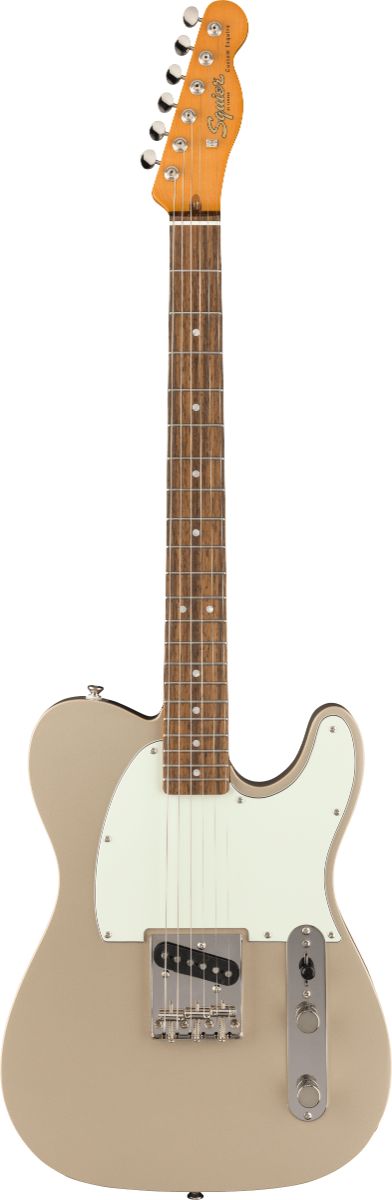 Squier FSR Classic Vibe '60s Custom Esquire, Laurel Fingerboard, Mint Pickguard in Shoreline Gold