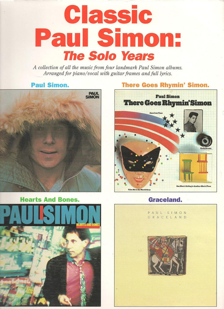 Classic Paul Simon The Solo Years PVG