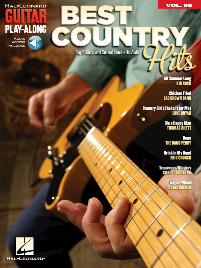 Best Country Hits Guitar Play Along Volume 96 Tab