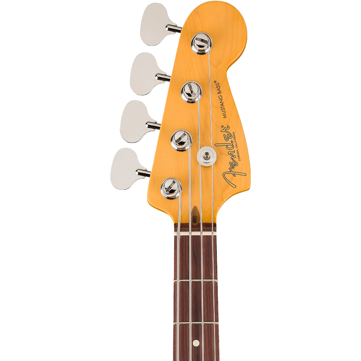 Fender American Professional Classic Mustang Bass, Rosewood Fingerboard in Faded Sherwood Green Metallic