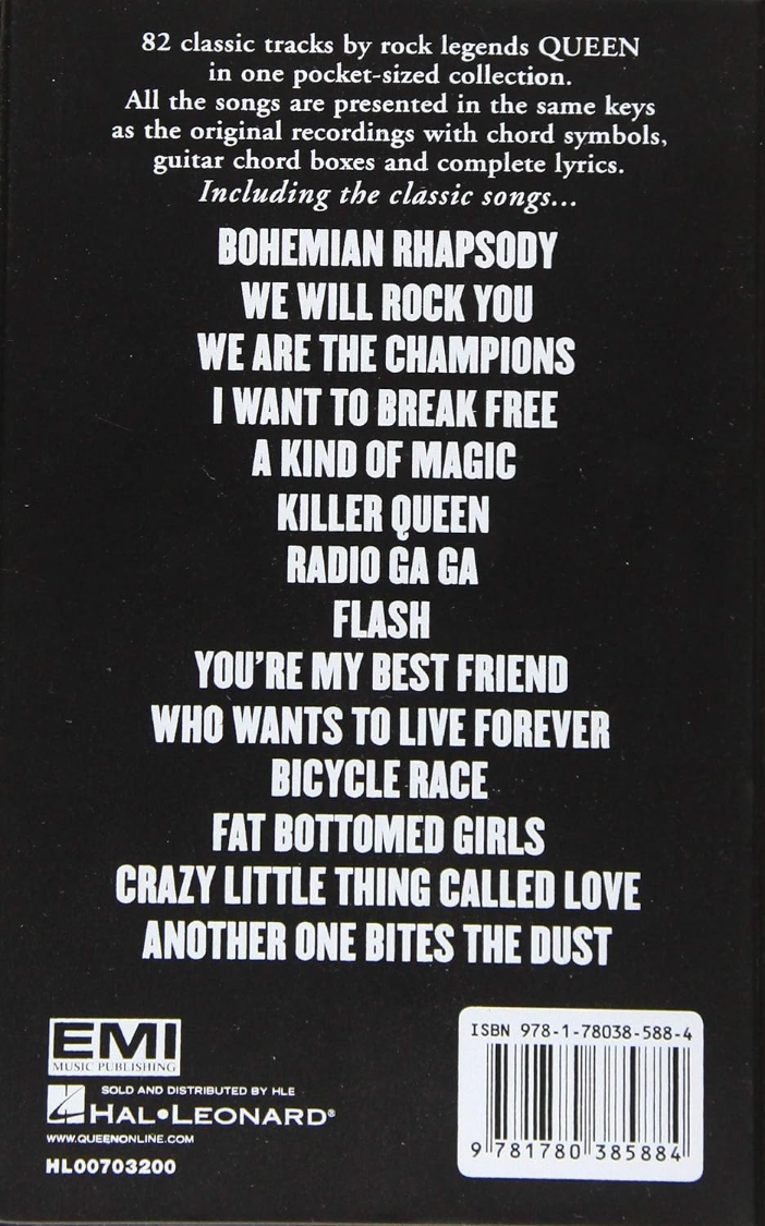 Queen The Little Black Songbook