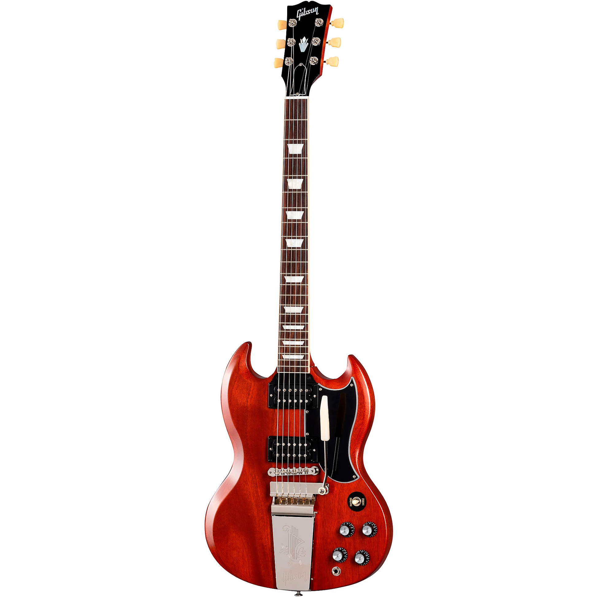 Gibson SG Standard Faded '61 Maestro Vibrola Electric Guitar in Vintage Cherry