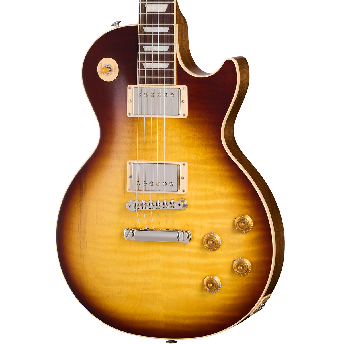 Gibson Les Paul Standard 50s Faded Electric Guitar in Vintage Tobacco Burst