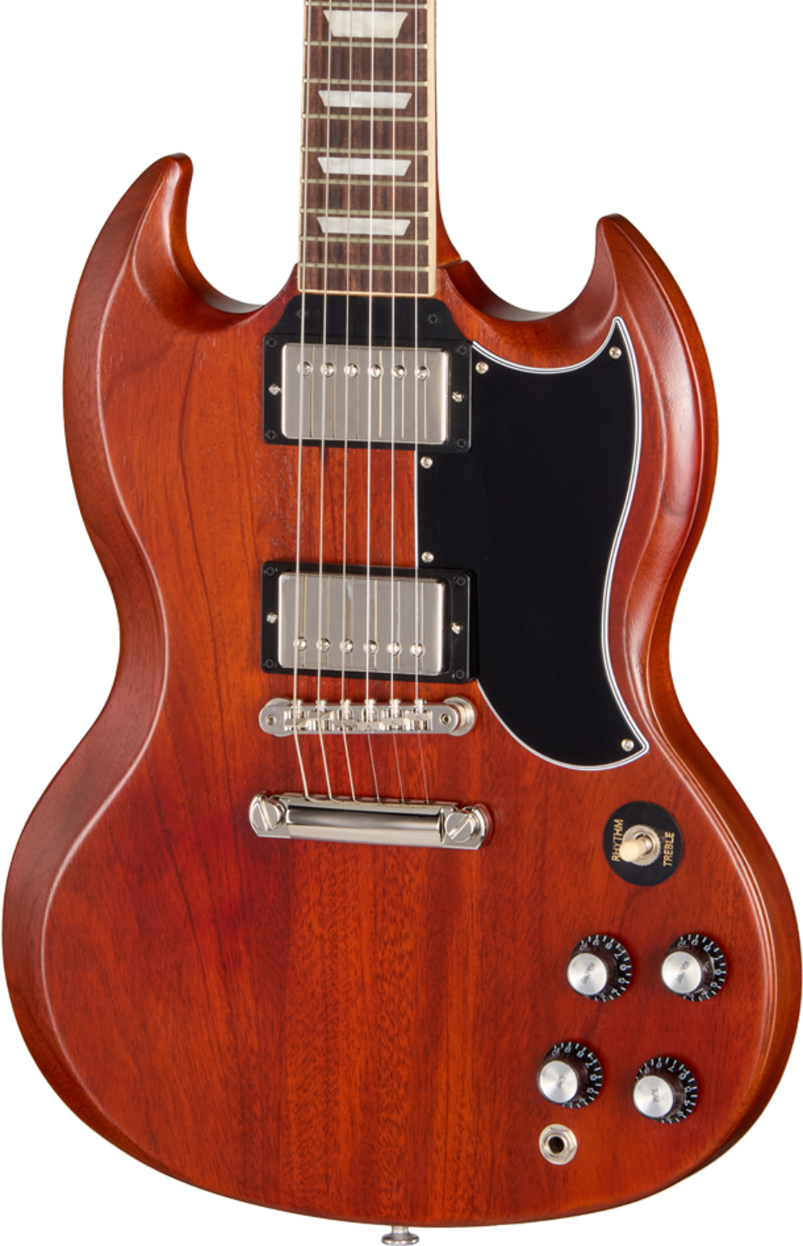 Gibson SG Standard '61 Electric Guitar in Faded Vintage Cherry Satin