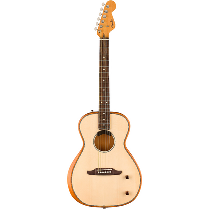 Fender Highway Series Parlor Acoustic-Electric Guitar, Rosewood Fingerboard in Natural
