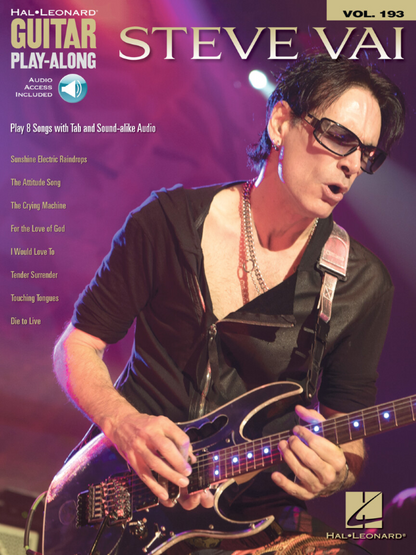 Steve Vai Guitar Play Along Volume 193 Tab