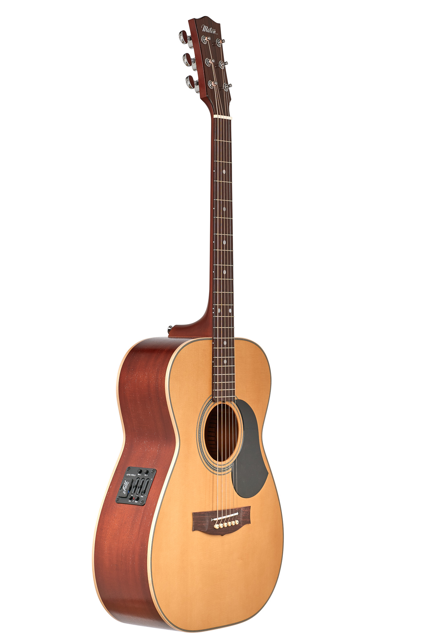 Maton CW808 80th Anniversary Acoustic Electric Guitar in Natural