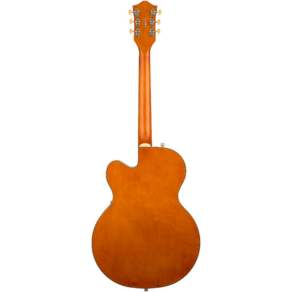 Gretsch Synchromatic Nashville Hollow Body Single-Cut with Bigsby Electric Guitar in 50's Orange Stain