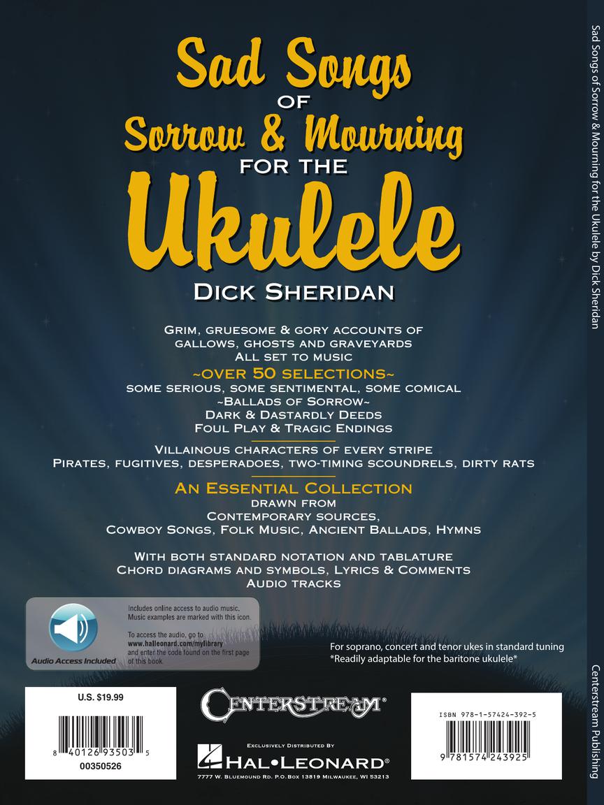 Sad Songs of Sorrow & Mourning for the Ukulele Bk/Ola