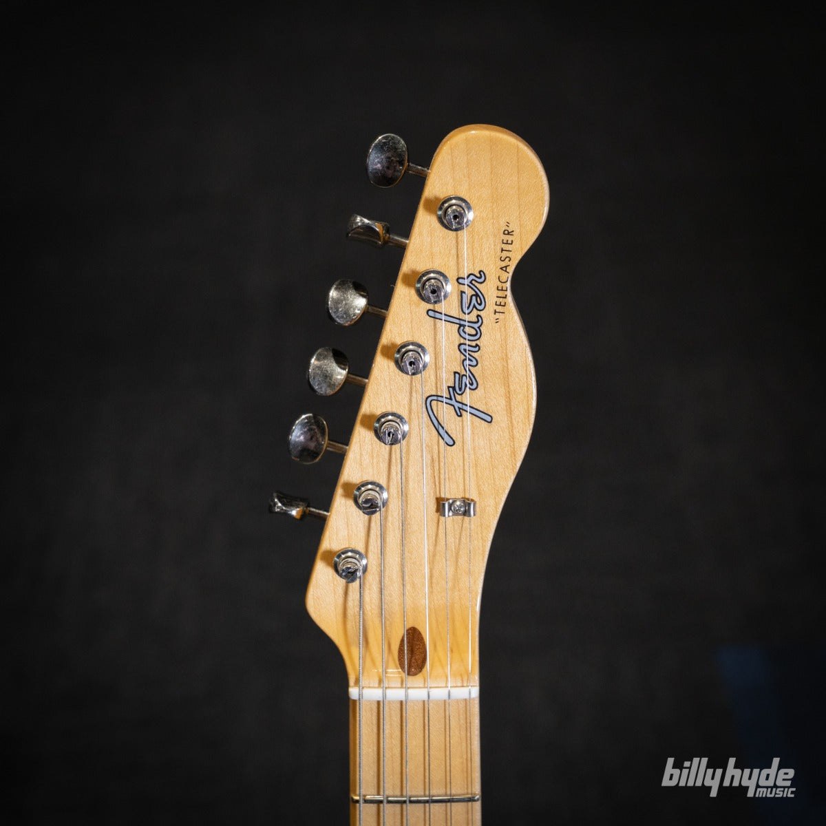 Fender Custom Shop Vintage Custom 1958 Top-Load Telecaster NOS Electric Guitar in Aged White Blonde